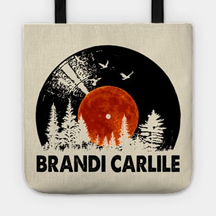 Brandi Name Record Music Forest Gift Tote