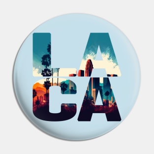 Los Angeles Skyline No. 4 Pin