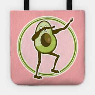 Avocado Dabbing Tote