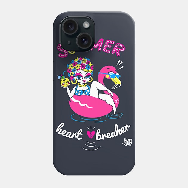 Summer Heart Breaker Phone Case by LADYLOVE