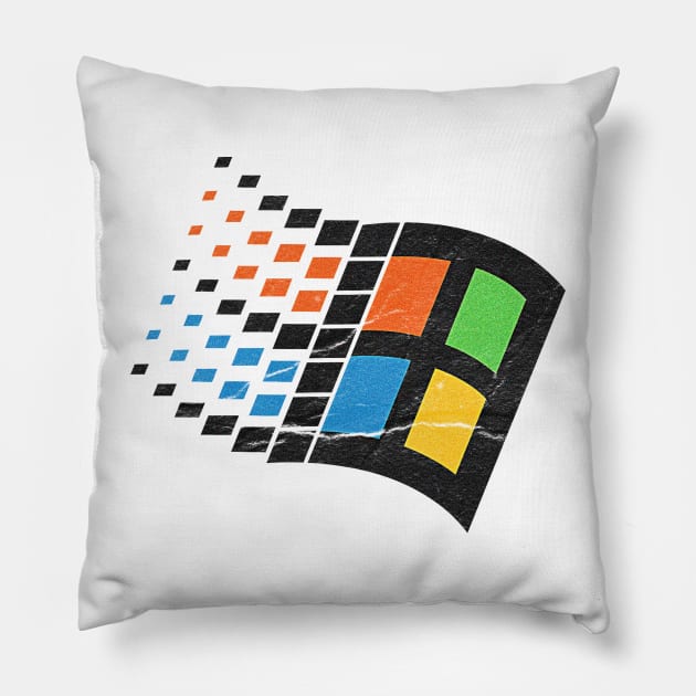 windows logo Pillow by HocheolRyu