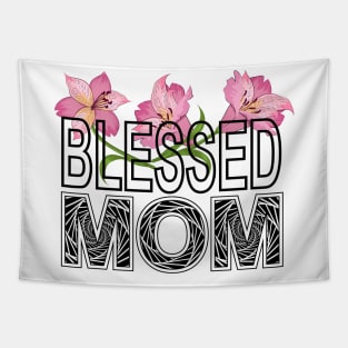 Blessed Mom Tapestry