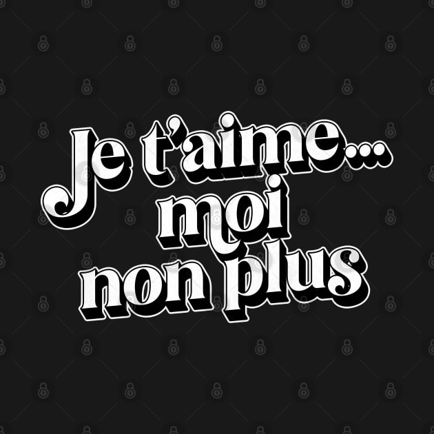 Je T'Aime Moi Non Plus by DankFutura