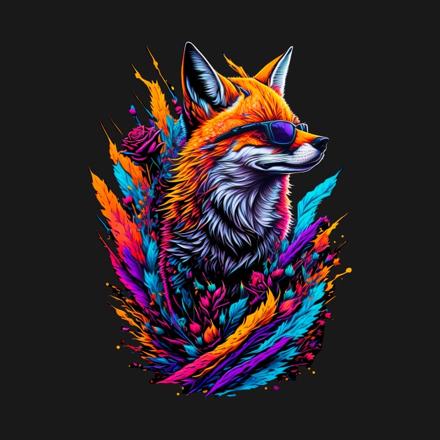 Splash Fox by nnorbi