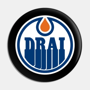 Edmonton Logo Mashup Pin