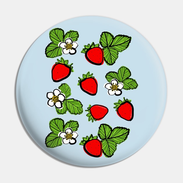 Strawberries Pin by CindyS