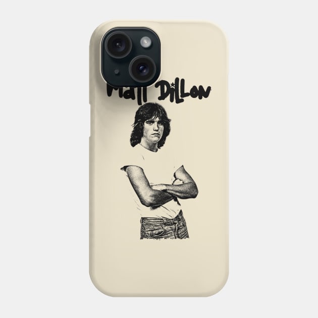 Matt Dillon Phone Case by Lowchoose