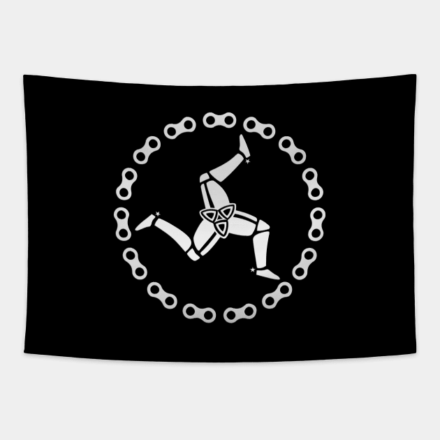 Isle of Man Chain Tapestry by biggeek