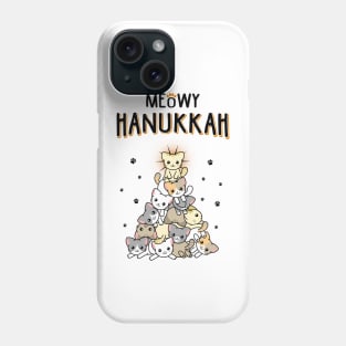 Meowy Hanukkah Phone Case