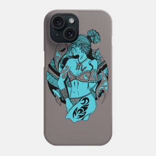 Blue Grey Scorpio Beauty Phone Case