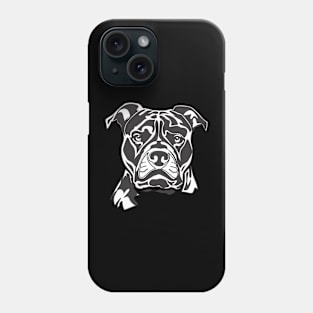 Pitbull design Phone Case