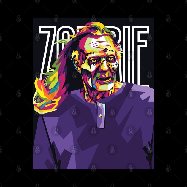 zombie halloween by cool pop art house