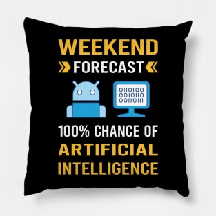 Weekend Forecast Artificial Intelligence AI Pillow