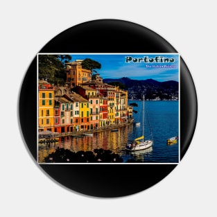 Portofino The Italian Riviera Travel and Tourism Print Pin