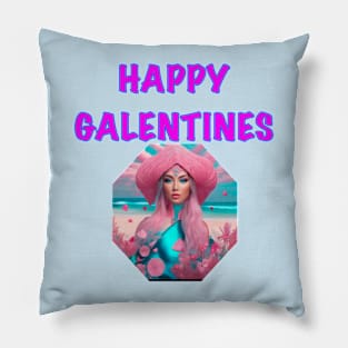 Model galentine day Pillow