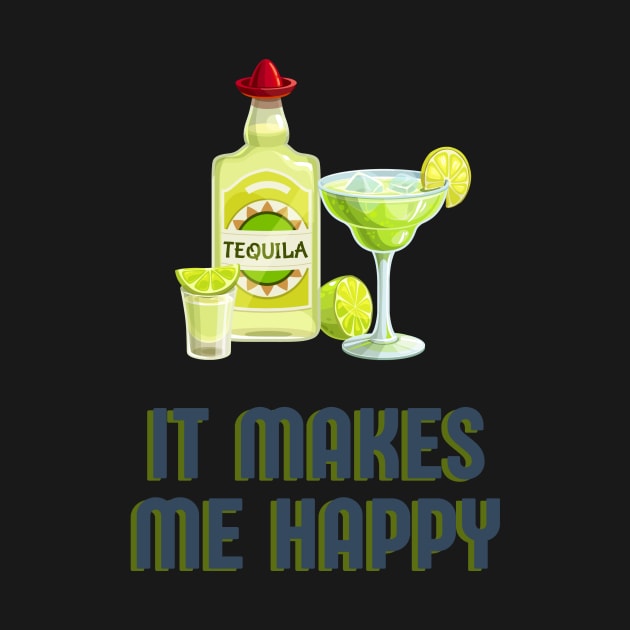 Tequila margarita cocktail funny cocktail quote by OYPT design