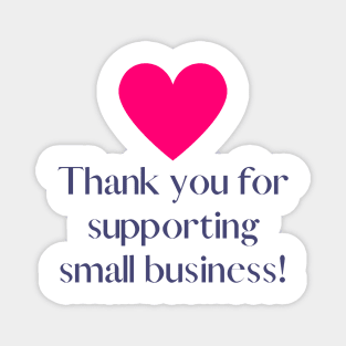 Support Small Business Magnet