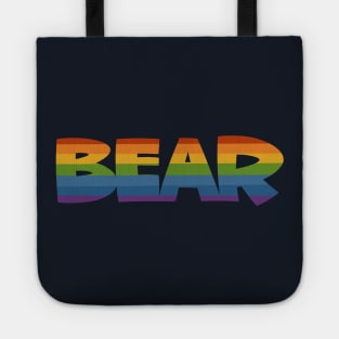 Rainbow Bear Tote