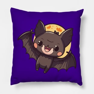 Adorable Witchy Kawaii Bat Pillow