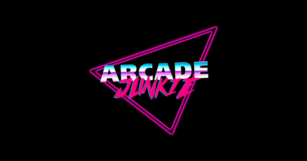 Arcade junkie - Retro - Sticker | TeePublic