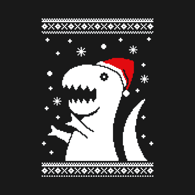 trex christmas by crackdesign