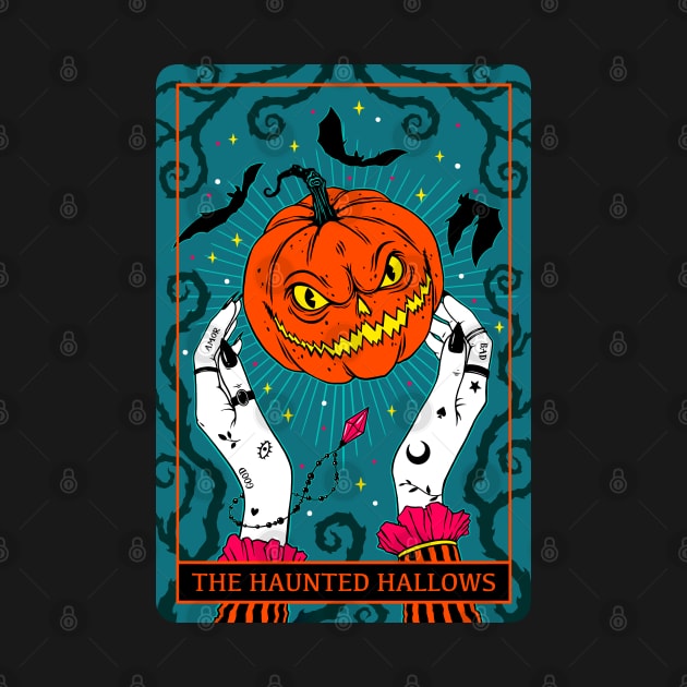 Halloween Tarot card by OccultOmaStore