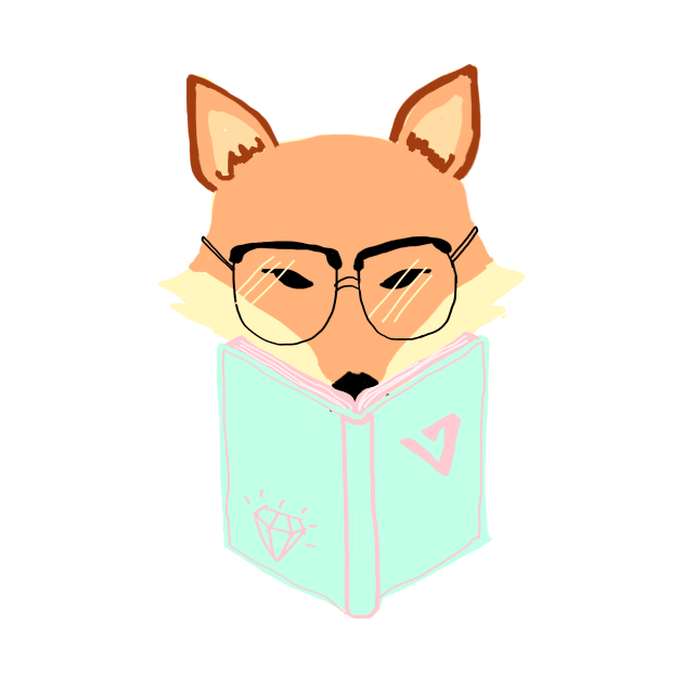 Reading Fox by chelsyn