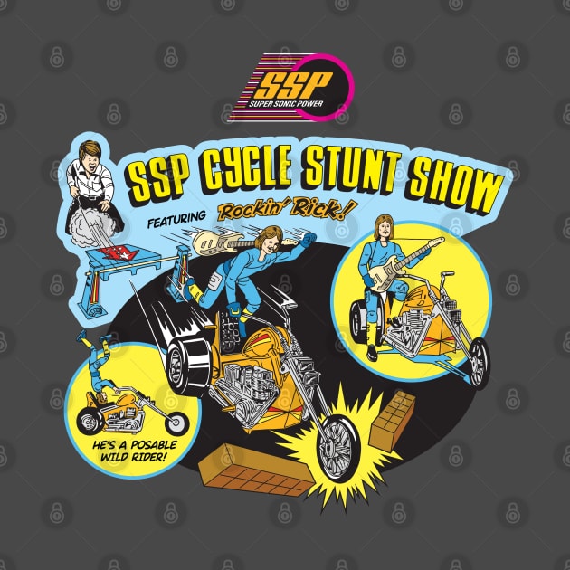SSP Stunt Cycle W/ Rockin' Rick by Chewbaccadoll