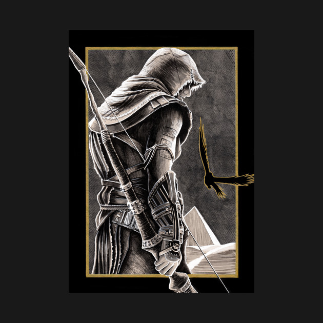 Discover Bayek - Inktober 2020 - Assassins Creed - T-Shirt