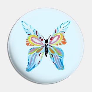 Blue Butterfly Pin