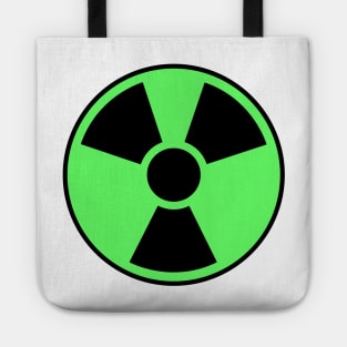 Nuclear radiation sign, nuclear warning symbol - radiation, energy, atomic power Tote