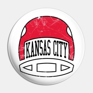 Kansas City Retro Helmet - White Pin