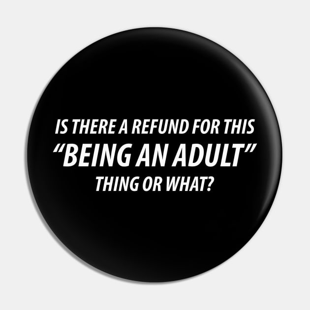 Being an Adult Pin by Venus Complete