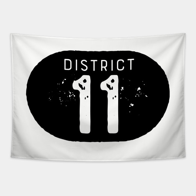 District 11 Tapestry by OHYes