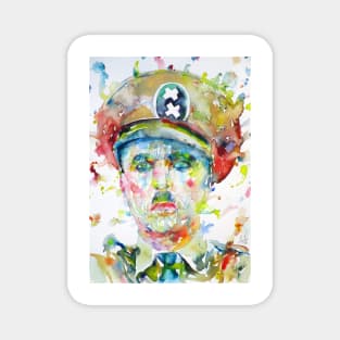 CHARLIE CHAPLIN watercolor portrait .12 Magnet