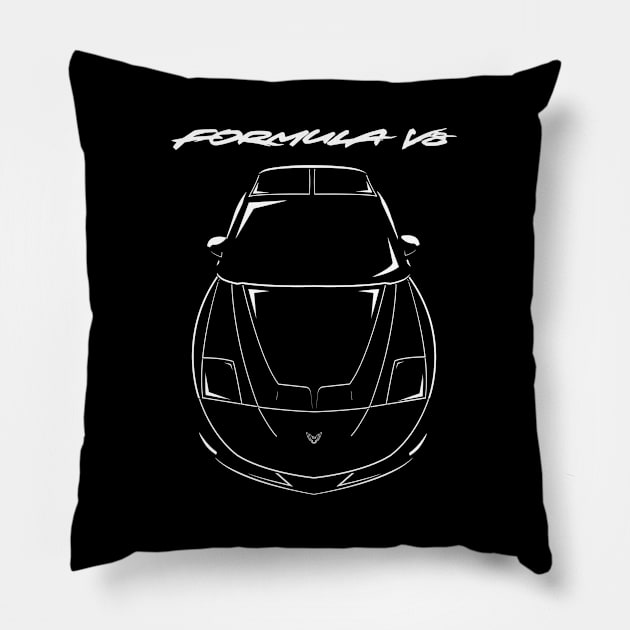 Pontiac Firebird Formula 4th gen 1993-1997 Pillow by V8social