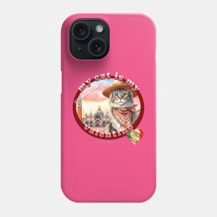 My Cat Is My Valentino Maine Coon Life 4CM Phone Case