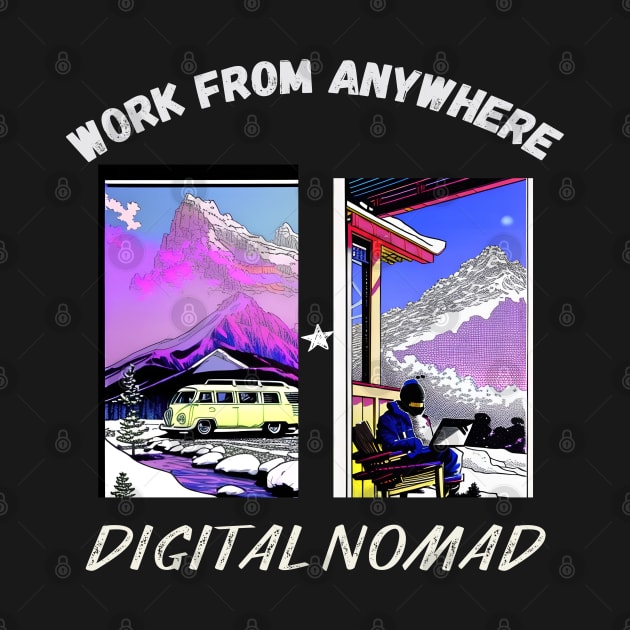 Nomad In The Snow by The Global Worker