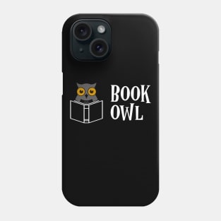 Book Owl for Bookish People Phone Case