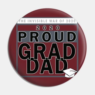 PROUD GRAD DAD Pin