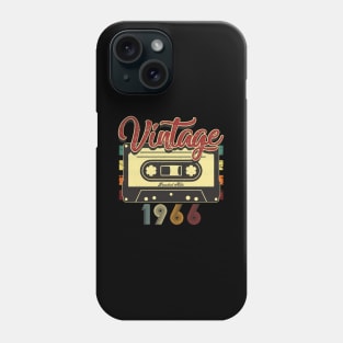 Vintage 1966 Greatest Hits - Cassette Tape Phone Case