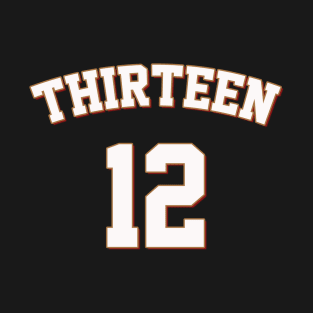 number Thirteen Jersey T-Shirt