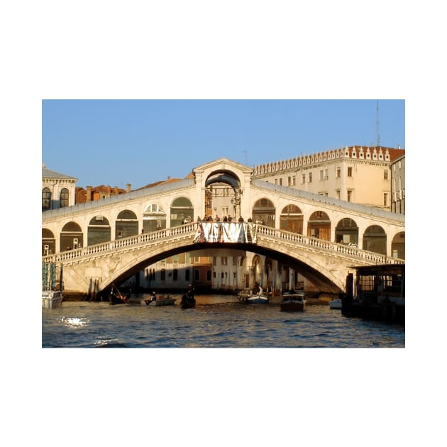 Venice Italy, Rialto Bridge by QualitySolution