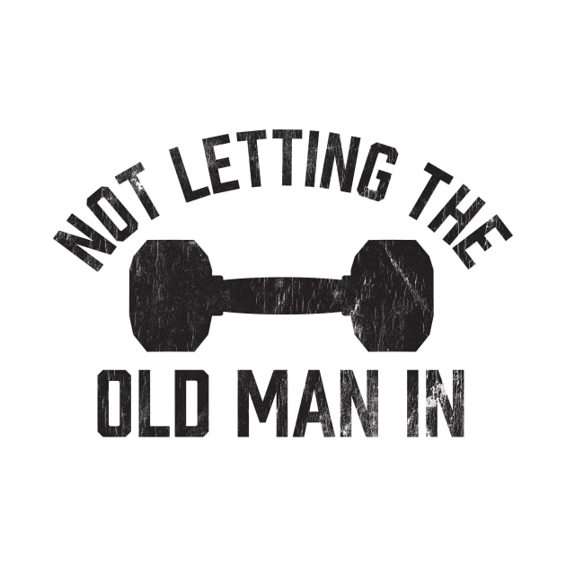 Not Letting The Old Man In by Wright Art