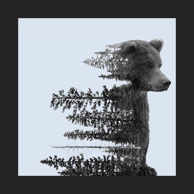 Forest bear by Lionti_design