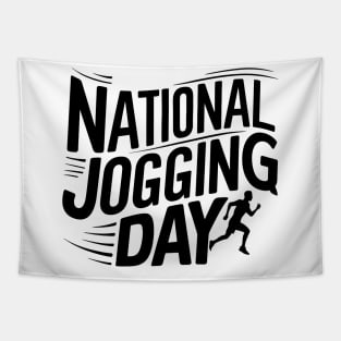 National Jogging Day Tapestry