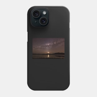 Milky Way Moonset Phone Case