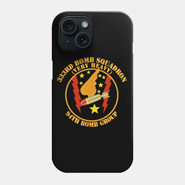 POCKET - AAC - 333rd Bomb Squadron - 94th Bomb Group - WWII Phone Case by twix123844