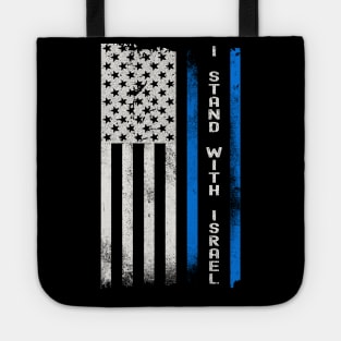 I Stand With Israel Flag Tote