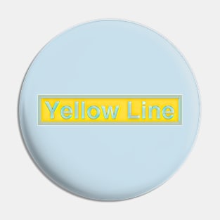 Yellow Line Pin